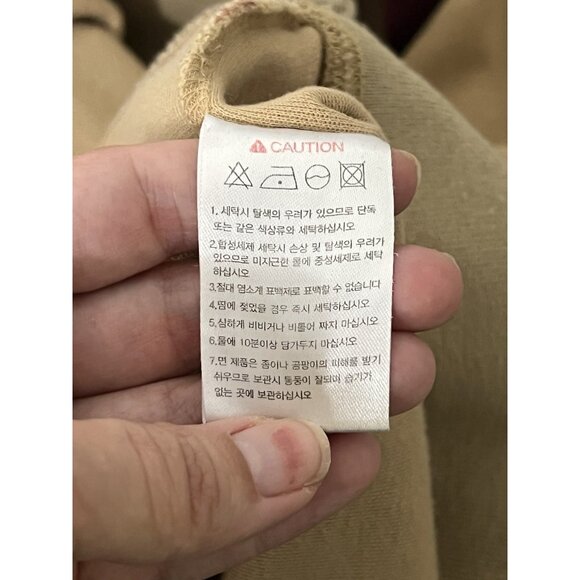 WV Project Short Sleeve Embroidered Cactus Whatever You Are Tan Shirt Size XL - Picture 14 of 15